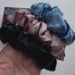 100% Mulberry Silk Scrunchies - Sky Dream