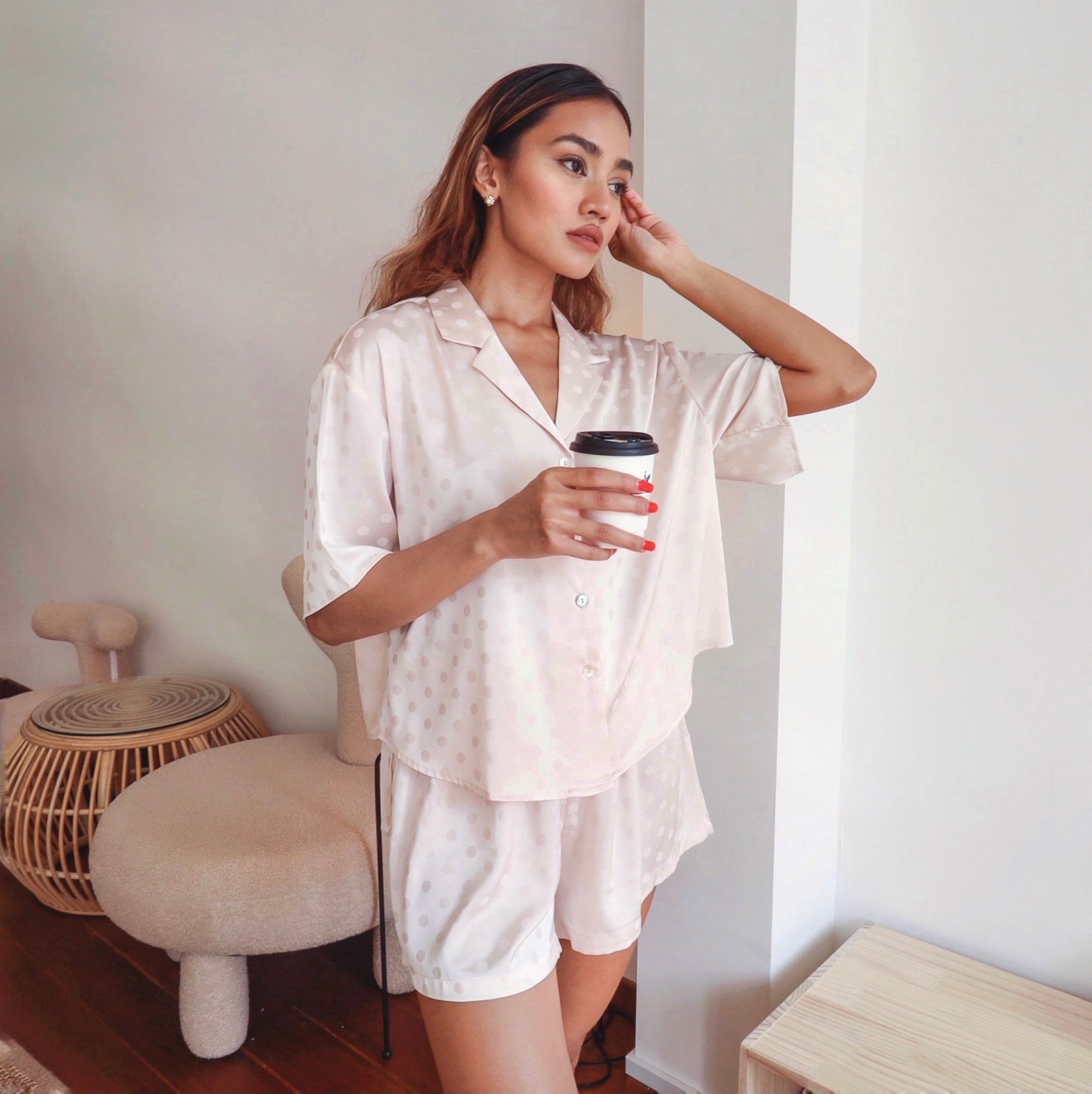 Cute silk online pyjamas